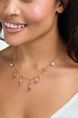 Bridal Multi-Charm Necklace, Necklaces, $ 68.00, A Moment Of Now™