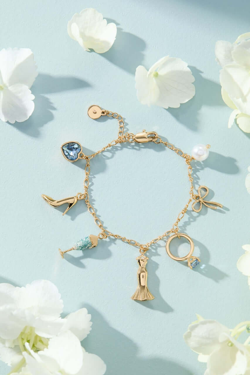 Bridal Multi-Charm Bracelet, Bracelets, $ 48.00, A Moment Of Now™