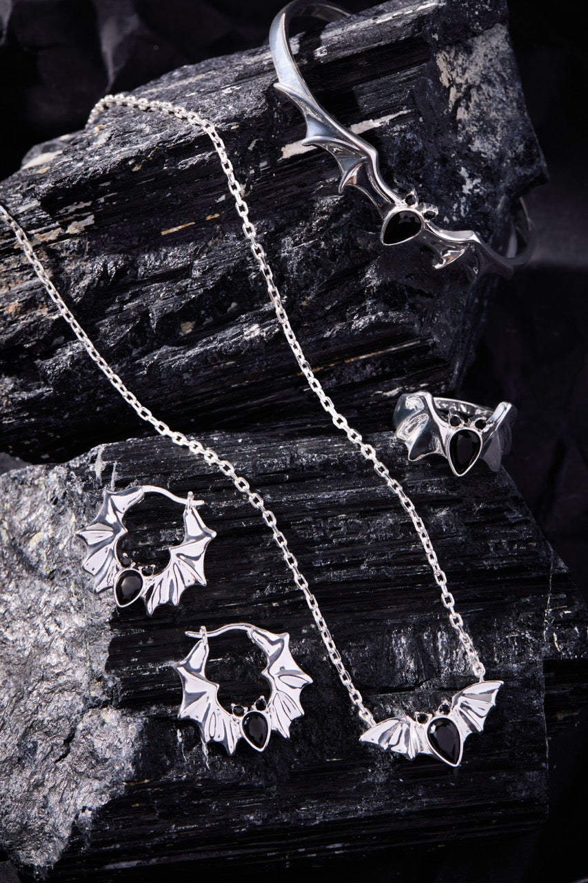 Crystal Bat Pendant, Necklaces, $ 44.00, A Moment Of Now™