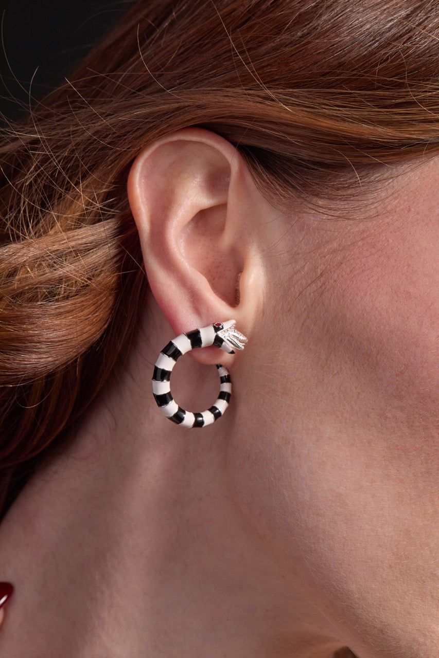 BEETLEJUICE™ Sandworm Hoop Earring, Earrings, $ 48.00, A Moment Of Now™
