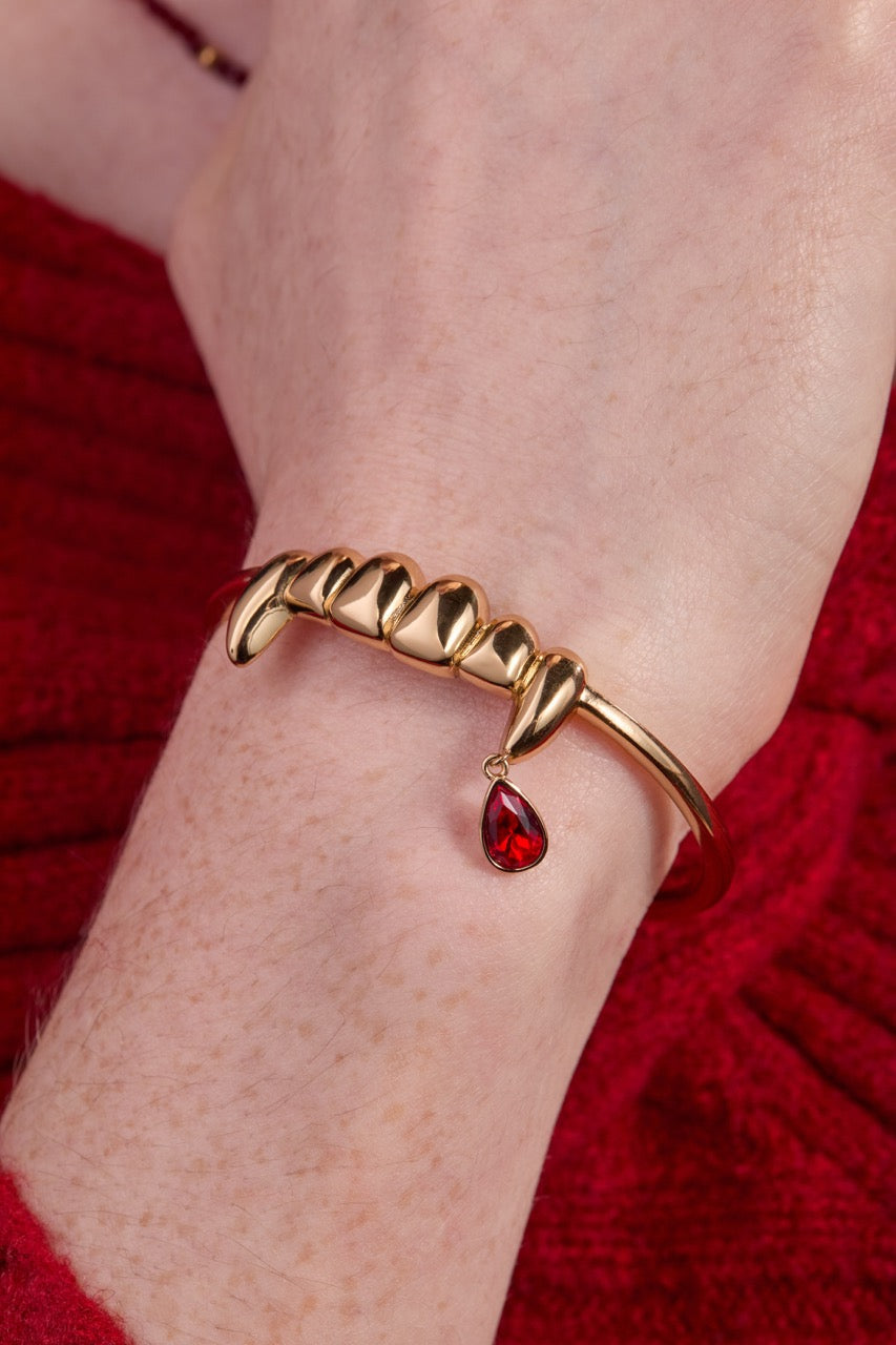 Vampire Teeth Fangs Cuff, Bracelets, $ 44.00, A Moment Of Now™