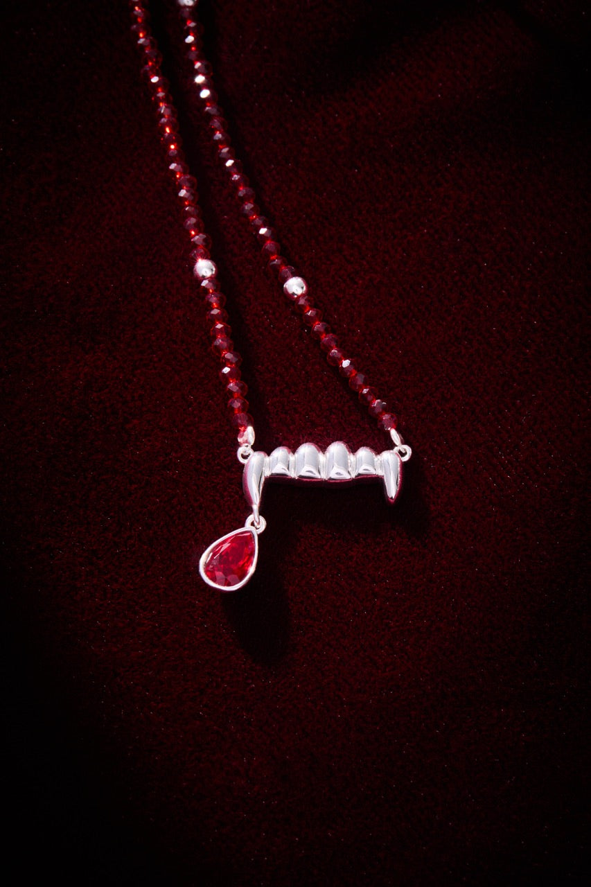 Vampire Teeth Fangs Pendant, Necklaces, $ 48.00, A Moment Of Now™