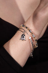 Ghost Beaded Bangle, Bracelets, $ 34.00, A Moment Of Now™