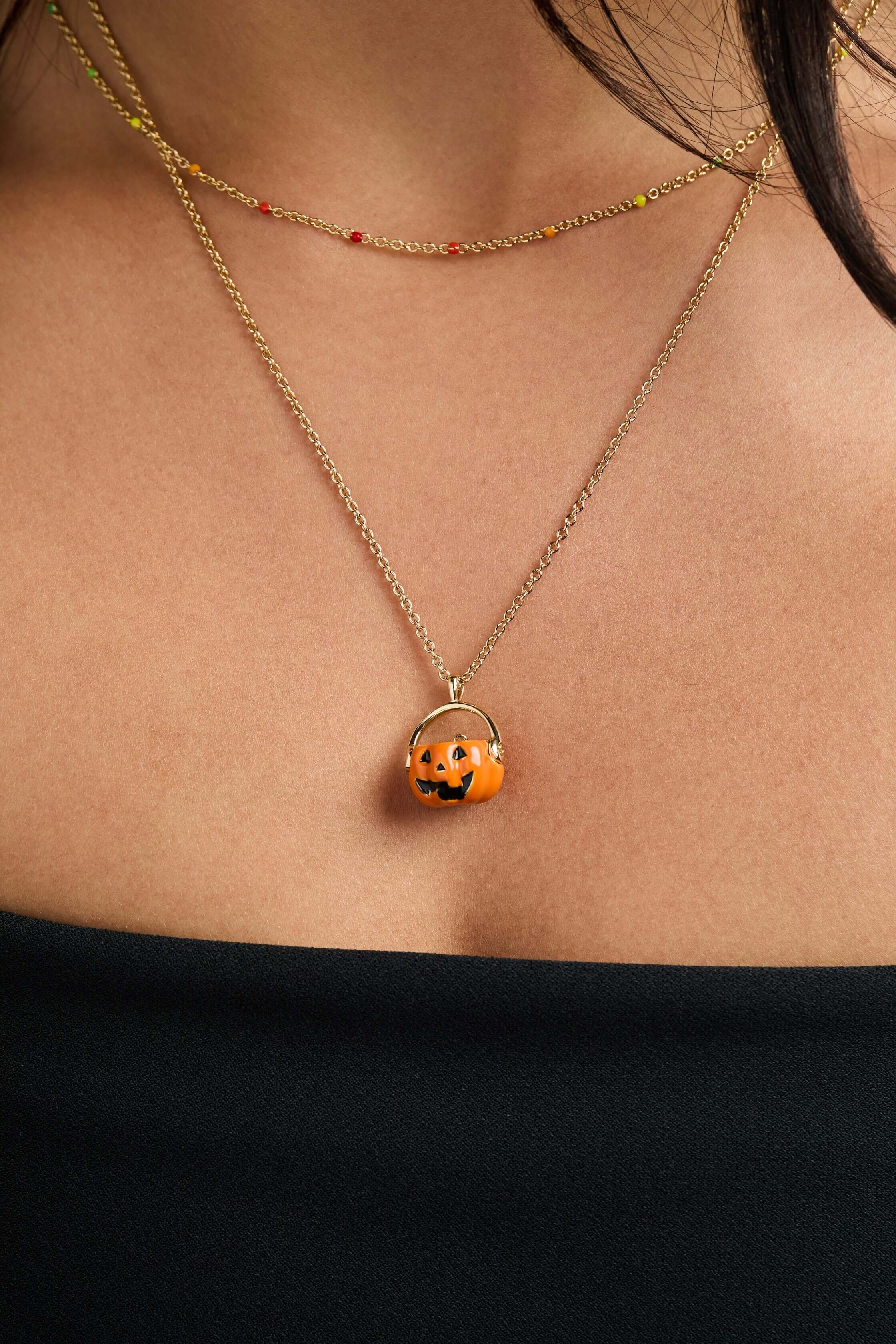 'Trick or Treat' Layered Necklace, Necklaces, $ 54.00, A Moment Of Now™