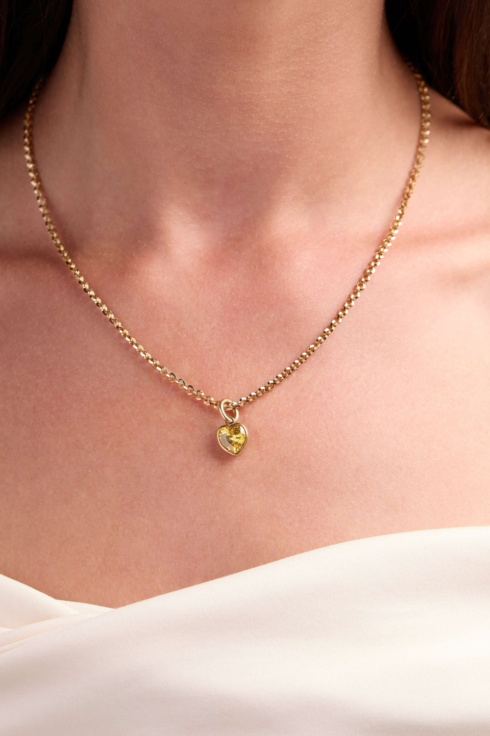 November 'Balance' Heart Birthstone Charm, Charms & Pendants, $ 16.00, A Moment Of Now™