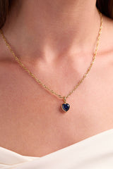 September 'Protection' Heart Birthstone Charm, Charms & Pendants, $ 16.00, A Moment Of Now™