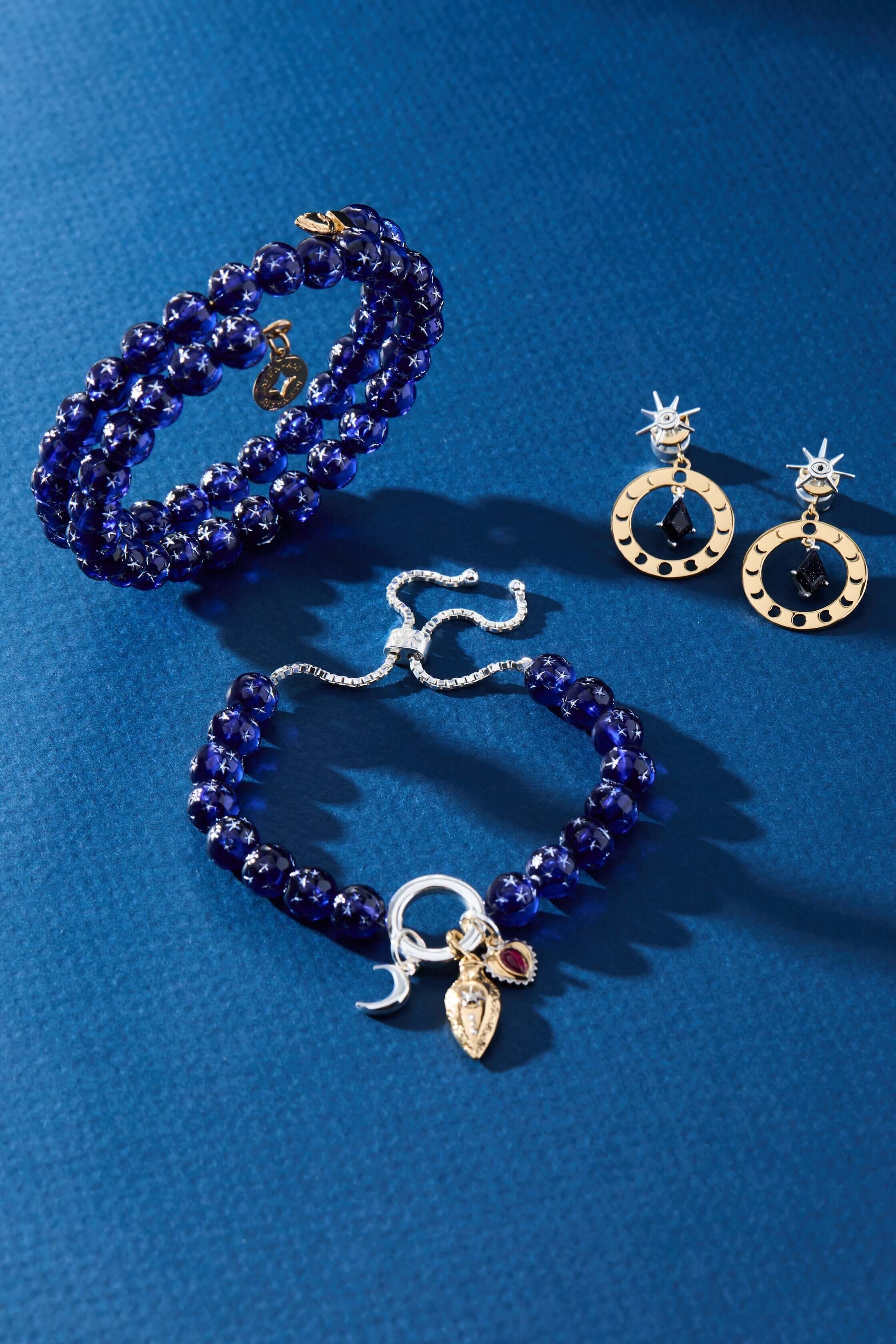 Moon Magic Beaded Wrap Bracelet, Bracelets, $ 18.90, A Moment Of Now™