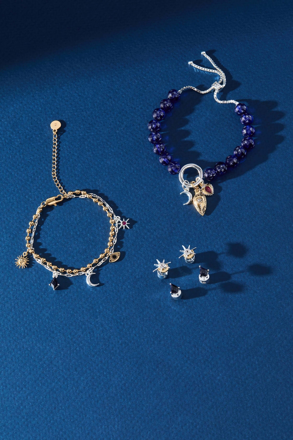 Moon Magic Beaded Charm Bolo Bracelet, Bracelets, $ 18.90, A Moment Of Now™