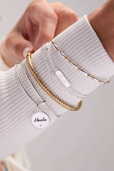 Abuela Infinity Chain Double Strand Bracelet, Bracelets, $ 38.00, A Moment Of Now™
