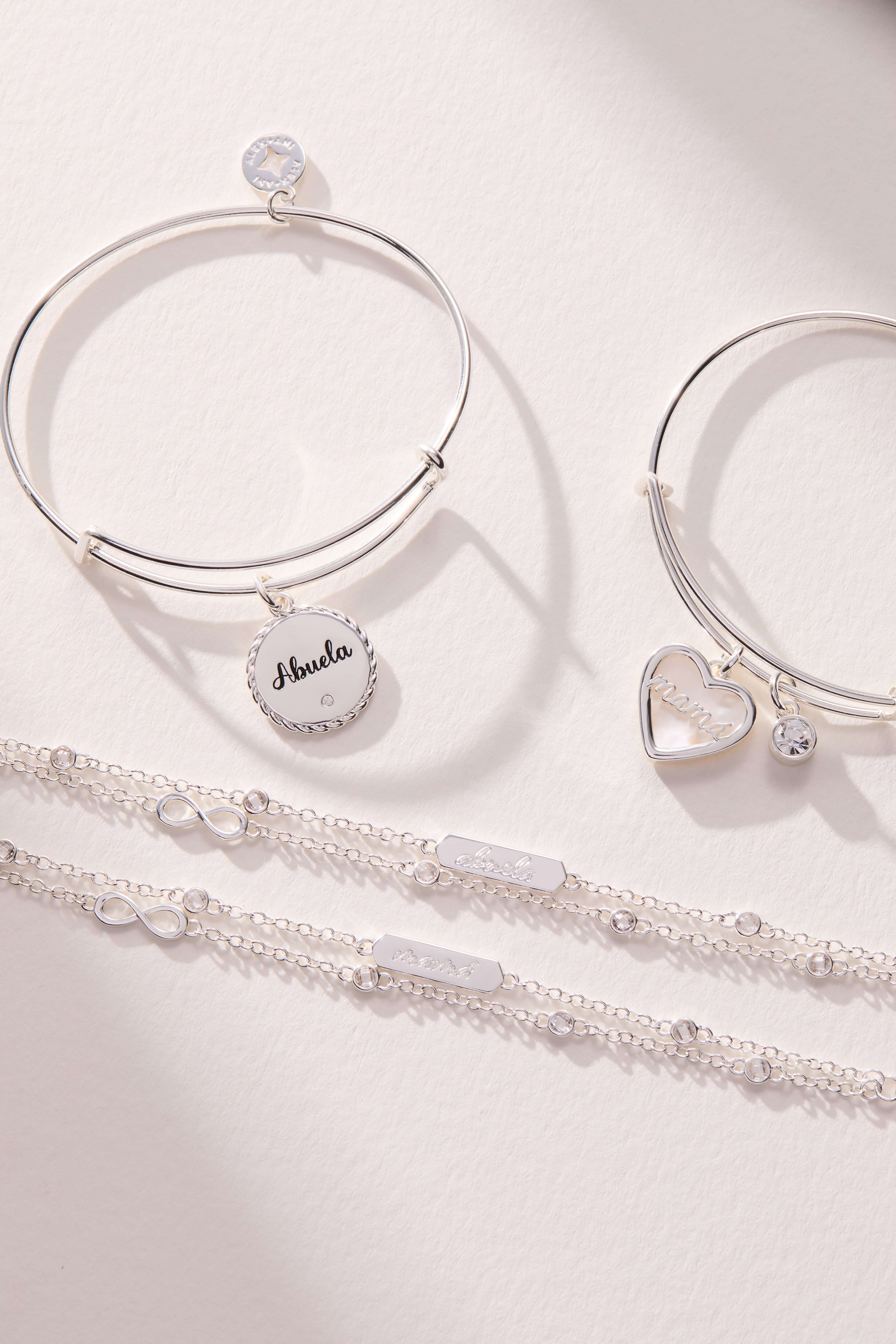 Abuela Infinity Chain Double Strand Bracelet, Bracelets, $ 38.00, A Moment Of Now™