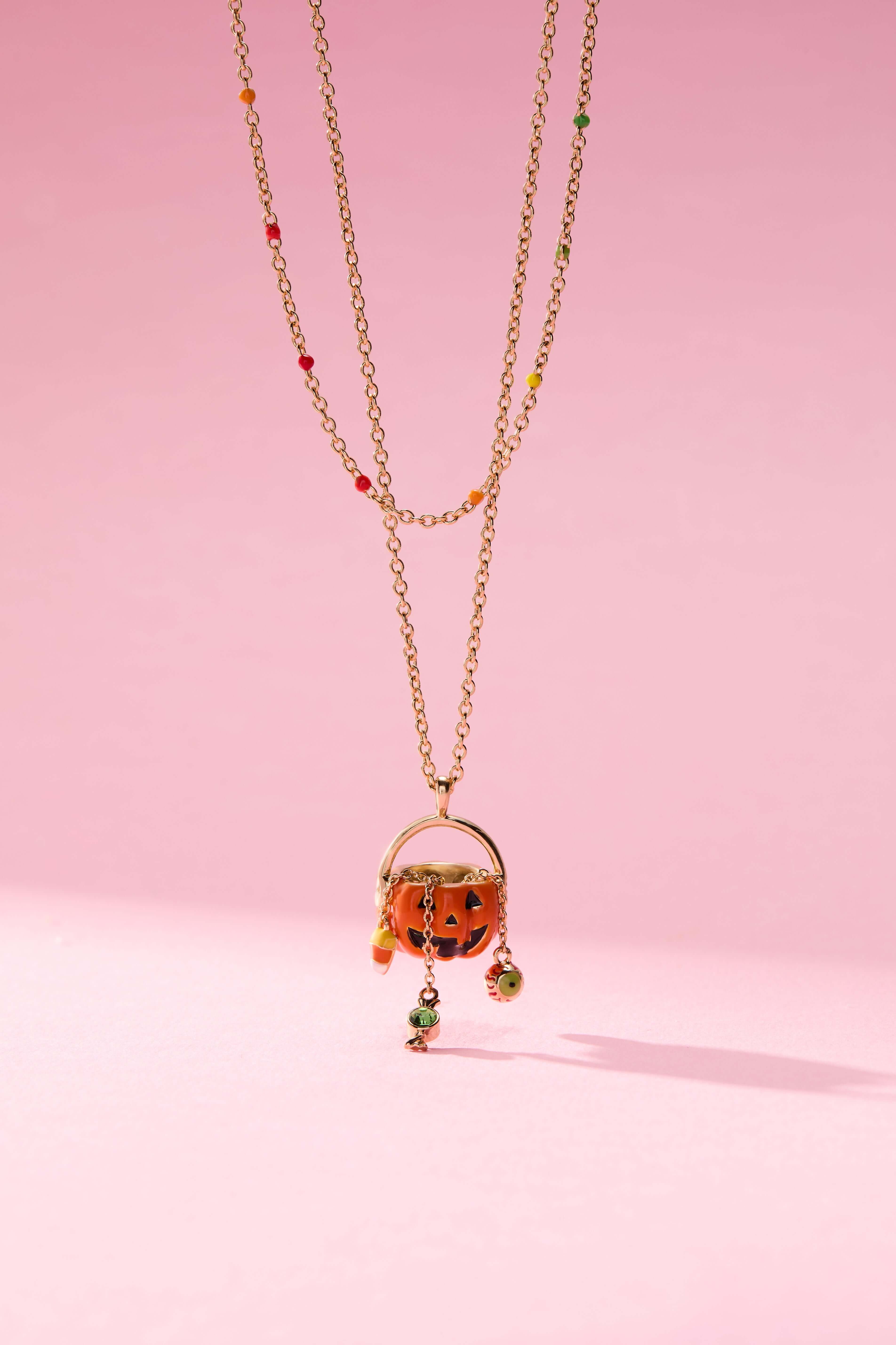 'Trick or Treat' Layered Necklace, Necklaces, $ 54.00, A Moment Of Now™