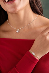 Evil Eye Duo Charm Necklace, Necklaces, $ 44.00, A Moment Of Now™
