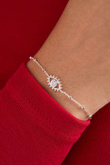 Evil Eye Inline Bracelet, Bracelets, $ 34.00, A Moment Of Now™