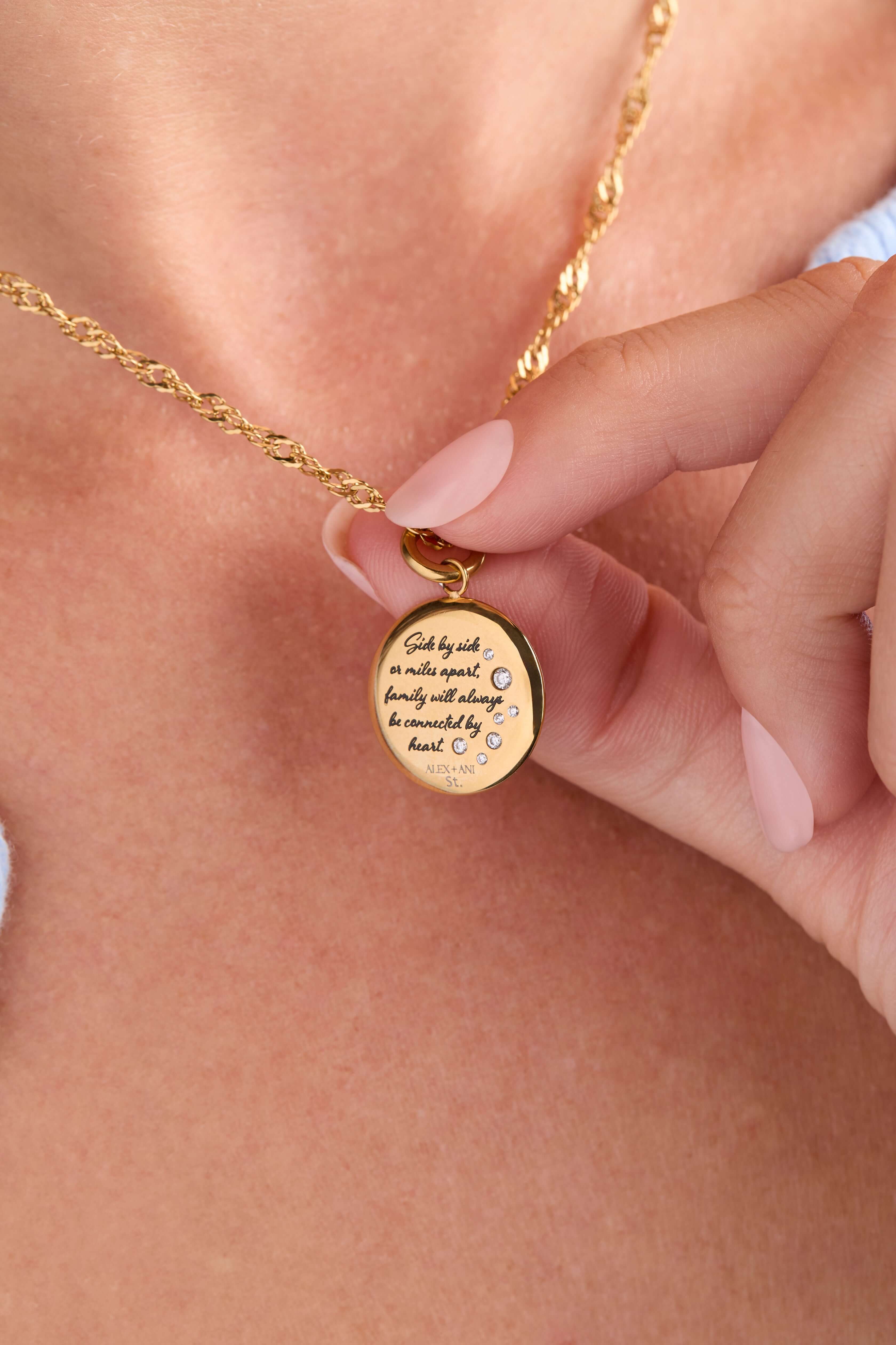Grandma Hummingbird Disc Charm, Charms & Pendants, $ 18.00, A Moment Of Now™