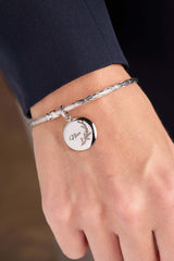 Niece Lavender Disc Charm, Charms & Pendants, $ 18.00, A Moment Of Now™