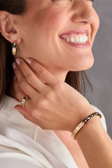 'Pray, Wait and Trust' Hoop Earrings, Earrings, $ 34.00, A Moment Of Now™
