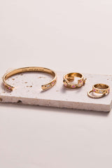 'Pray, Wait and Trust' Hoop Earrings, Earrings, $ 34.00, A Moment Of Now™