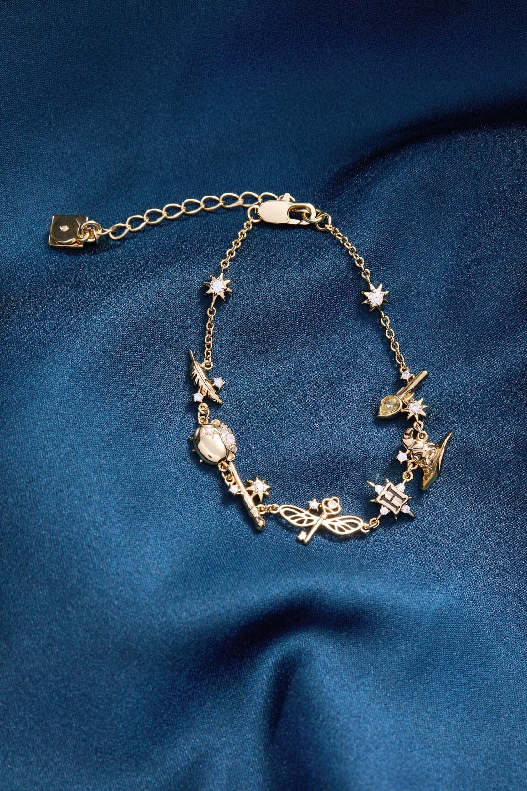 Harry Potter™ Mixed Icon Inline Charm Bracelet, Bracelets, $ 58.00, A Moment Of Now™