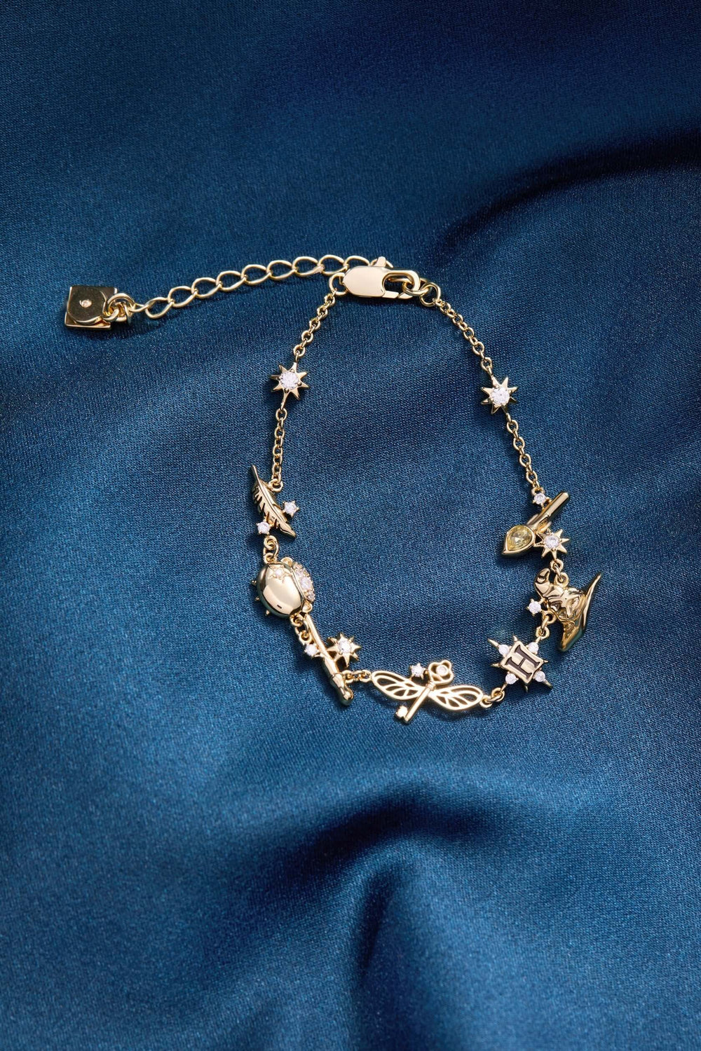 Harry Potter™ Mixed Icon Inline Charm Bracelet, Bracelets, $ 58.00, A Moment Of Now™