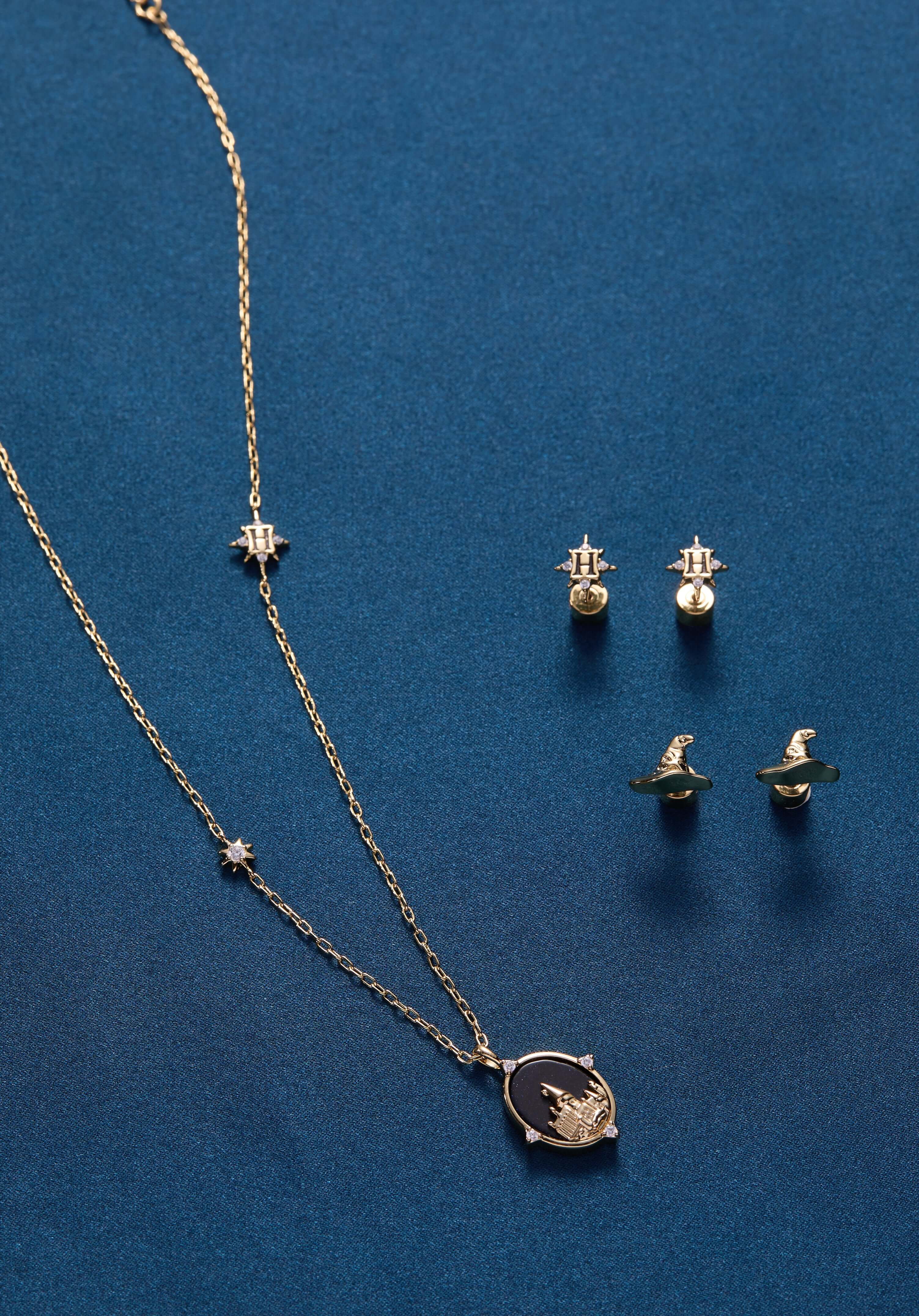 Harry Potter™ Hogwarts Pendant Necklace, Necklaces, $ 58.00, A Moment Of Now™