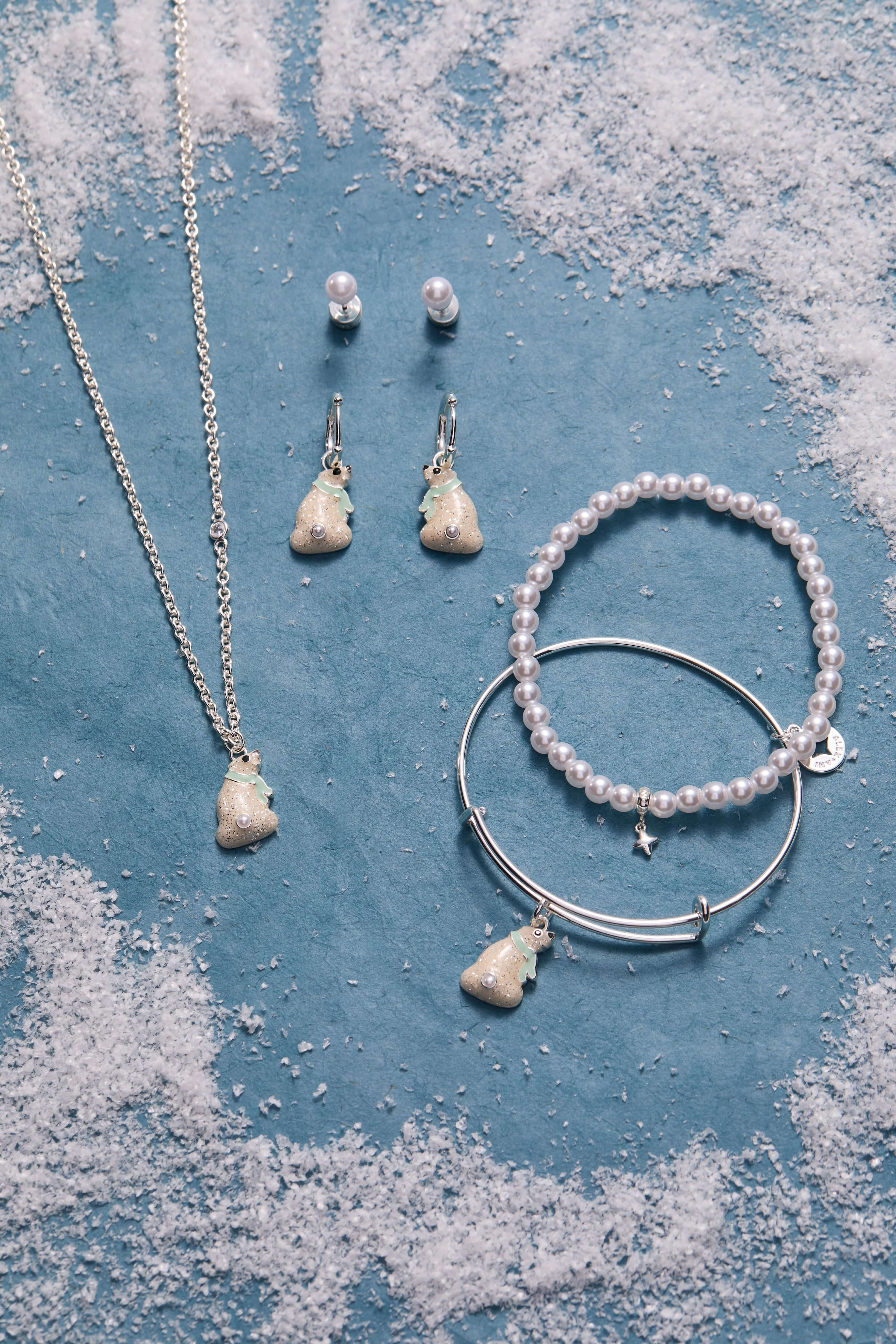 Polar Bear Pendant Necklace, Necklaces, $ 44.00, A Moment Of Now™