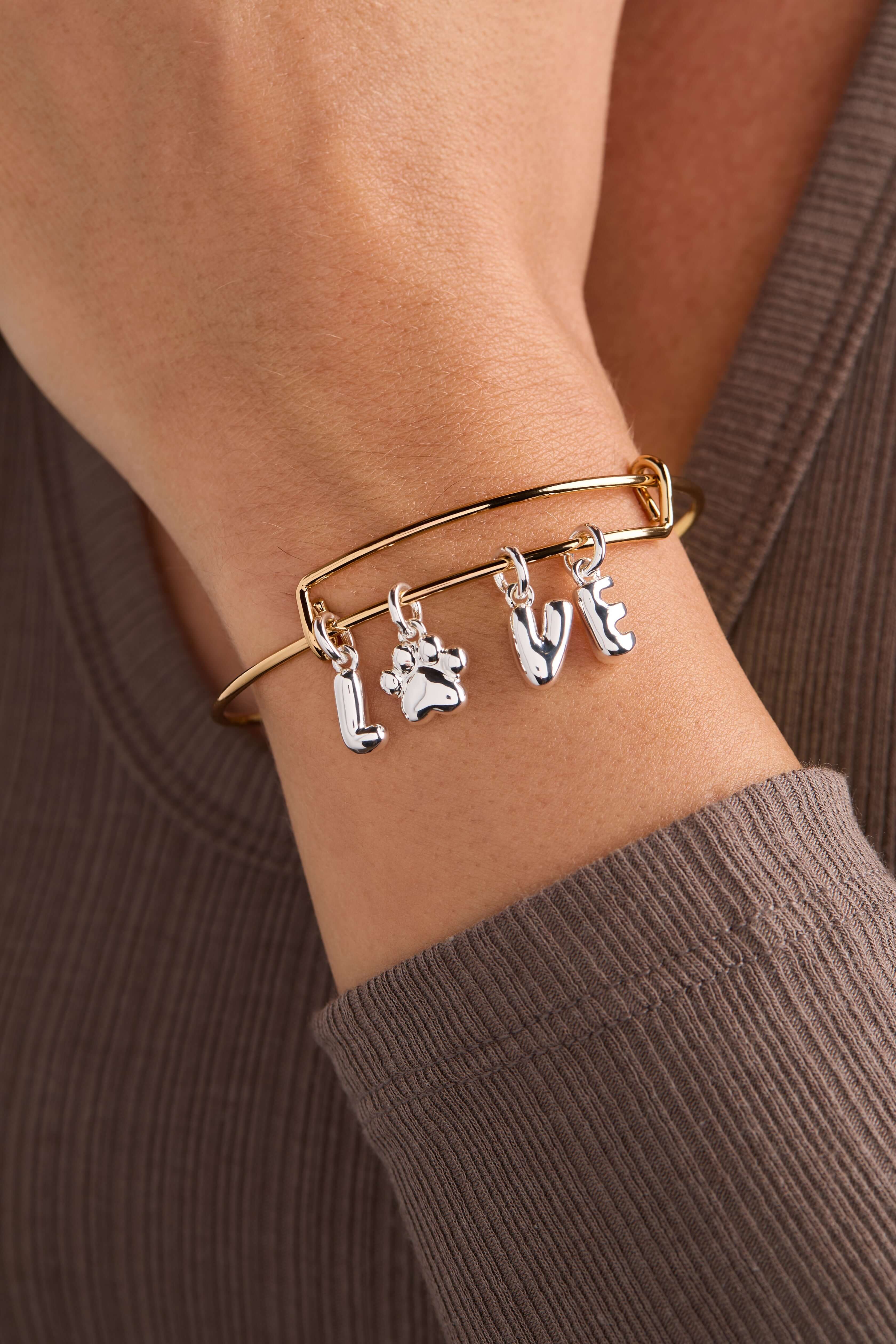 Pet Love Multi Charm Bangle, Bracelets, $ 21.90, A Moment Of Now™