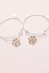Dog Mom Charm Bangle, Bracelets, $ 28.00, A Moment Of Now™
