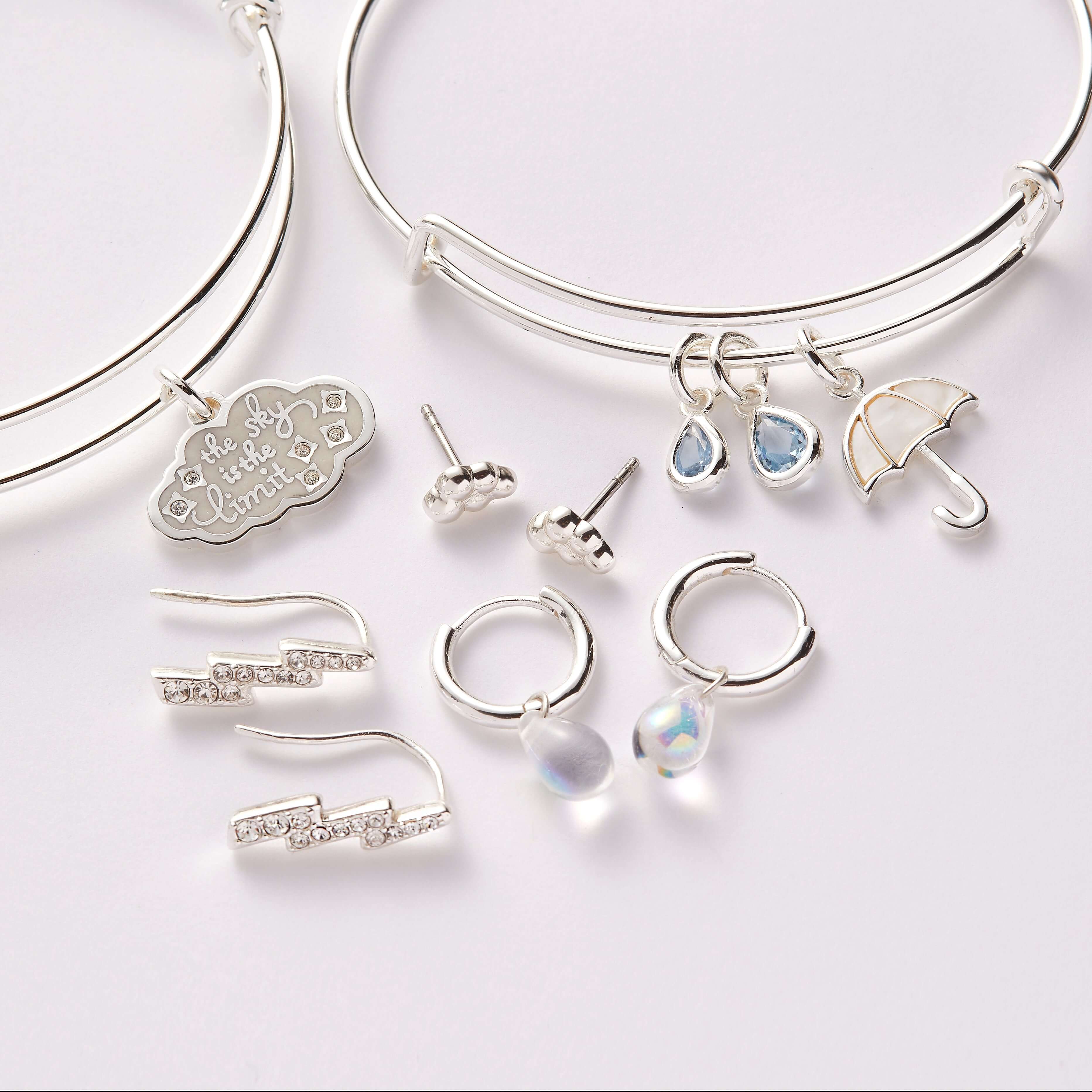 Mother of Pearl Umbrella Bangle, Bracelets, $ 29.90, A Moment Of Now™