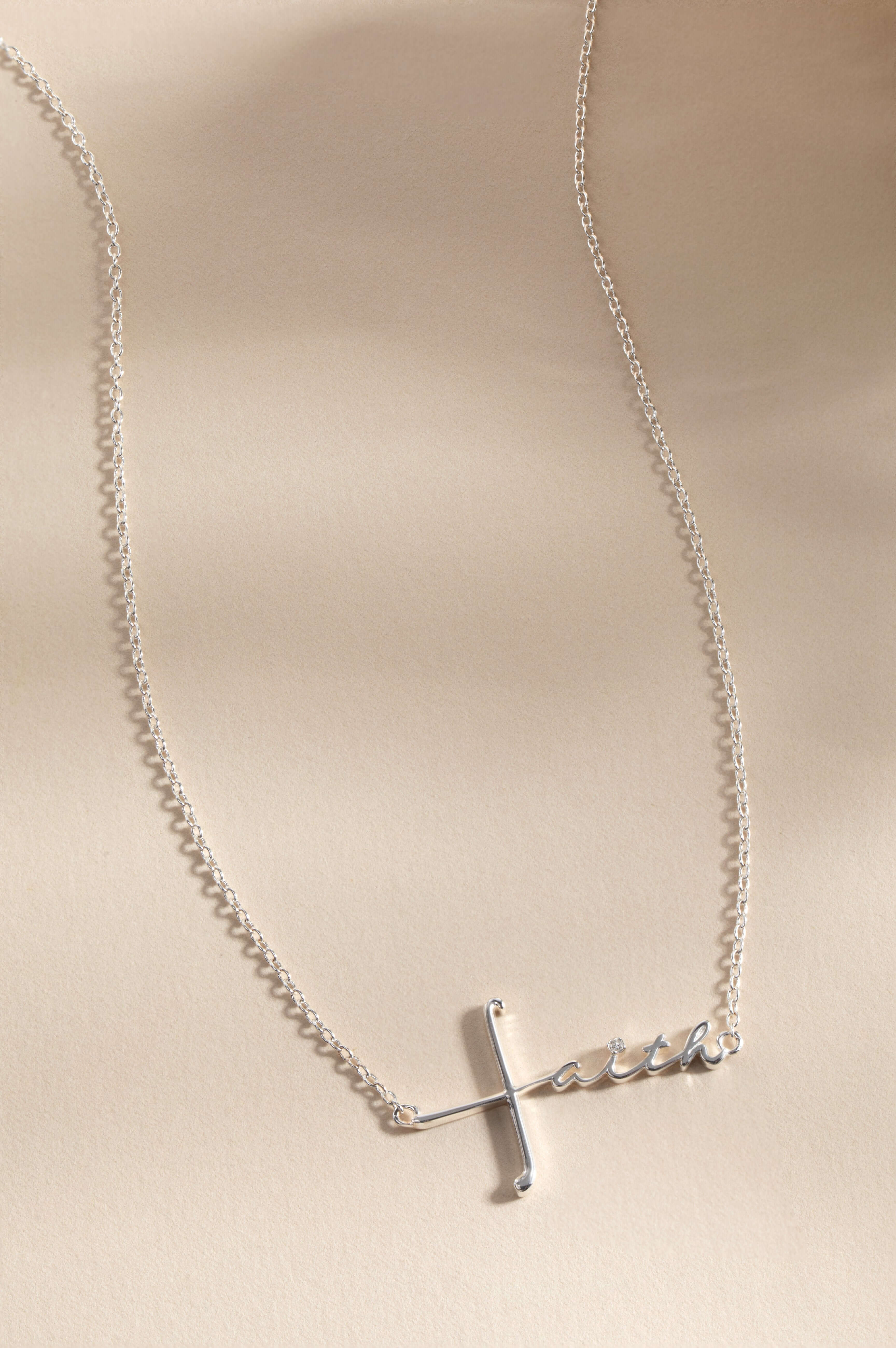 Faith Necklace, Necklaces, $ 21.90, A Moment Of Now™