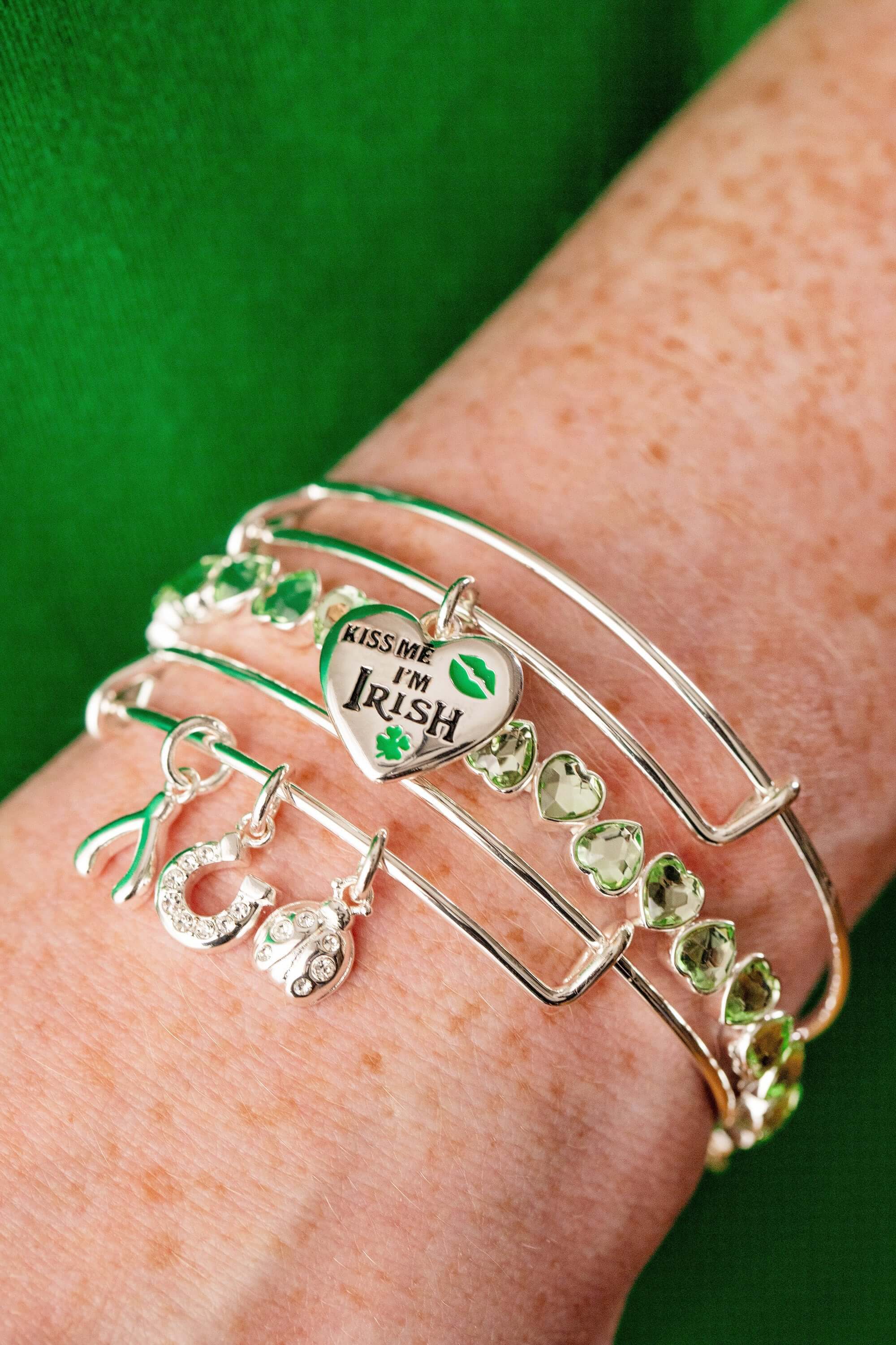 Love and Luck Multi-Charm Bangle, Bracelets, $ 38.00, A Moment Of Now™