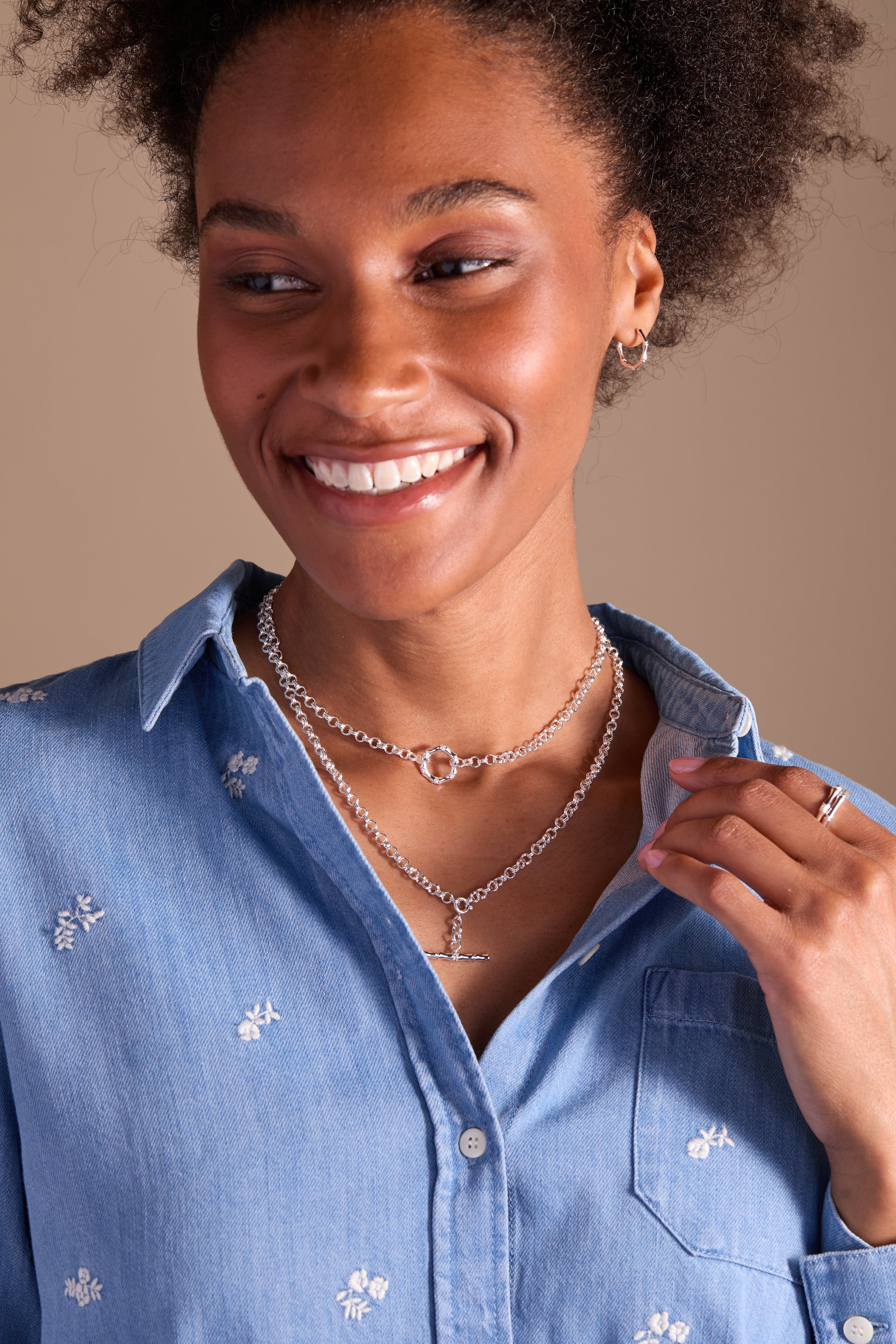 Bamboo Convertible Necklace or Bracelet, Necklaces, $ 34.90, A Moment Of Now™