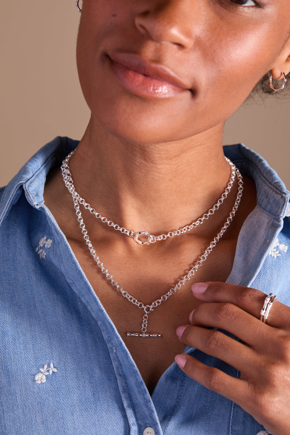 Bamboo Convertible Necklace or Bracelet, Necklaces, $ 34.90, A Moment Of Now™