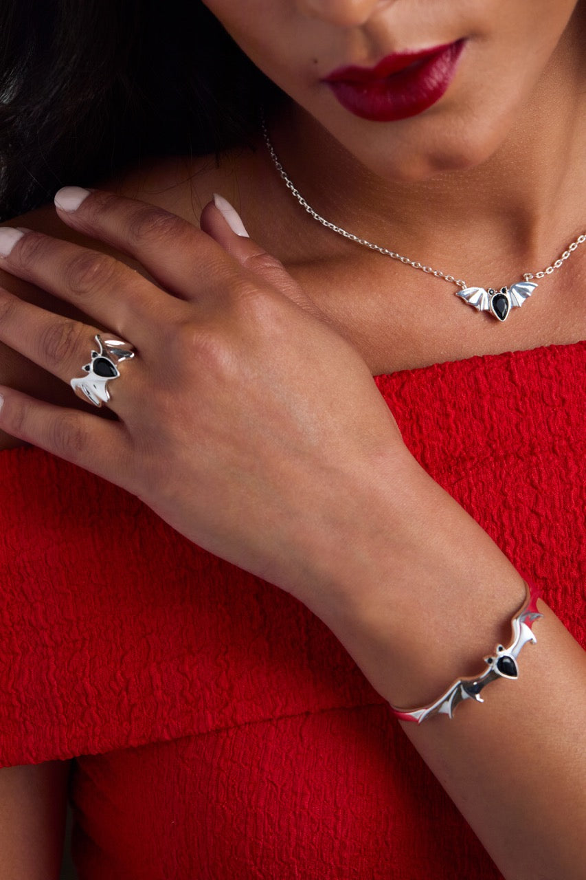 Crystal Bat Cuff, Bracelets, $ 44.00, A Moment Of Now™