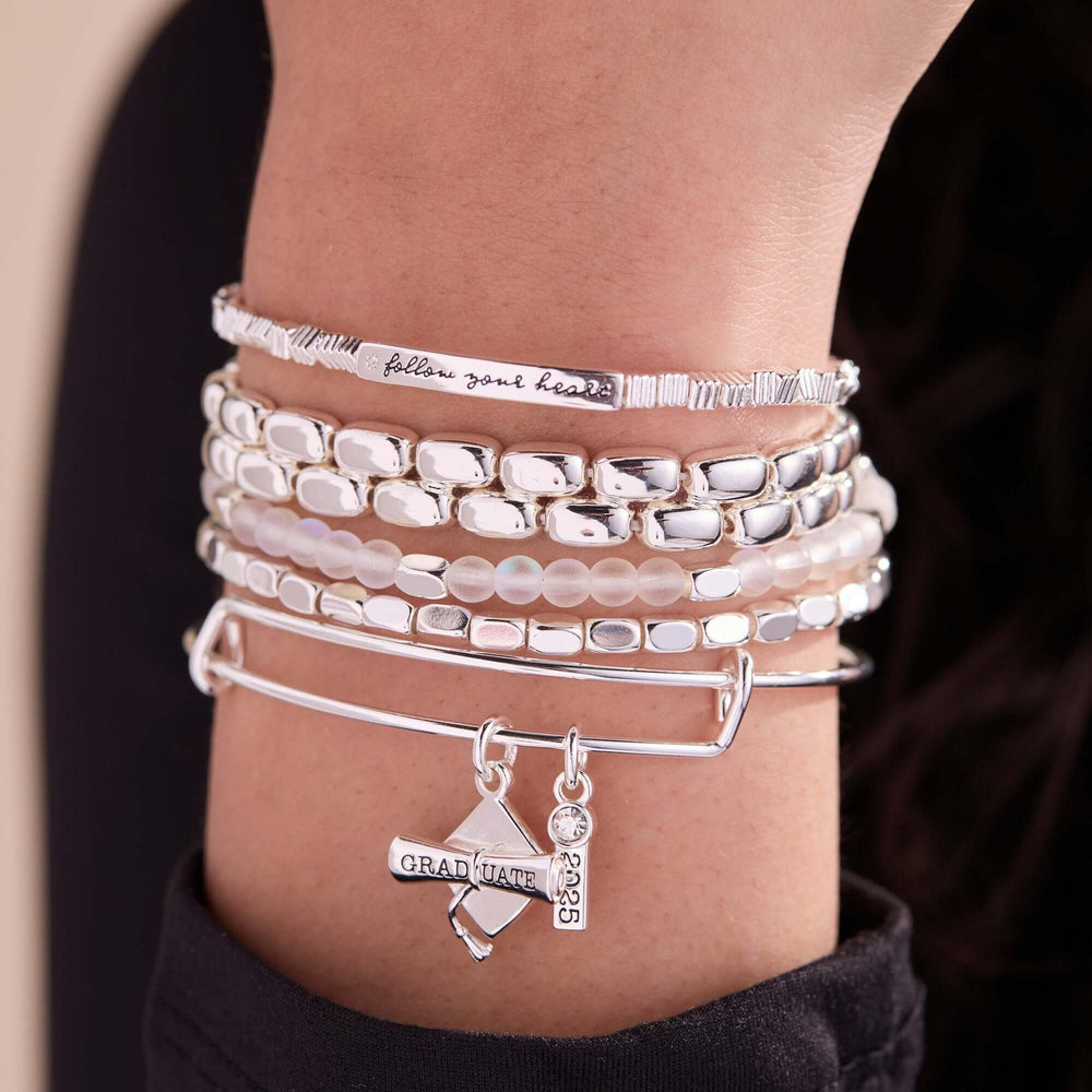 Follow Your Heart Stretch Bracelet, Bracelets, $ 34.00, A Moment Of Now™