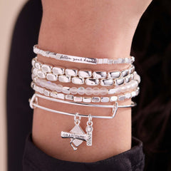 Follow Your Heart Stretch Bracelet, Bracelets, $ 34.00, A Moment Of Now™
