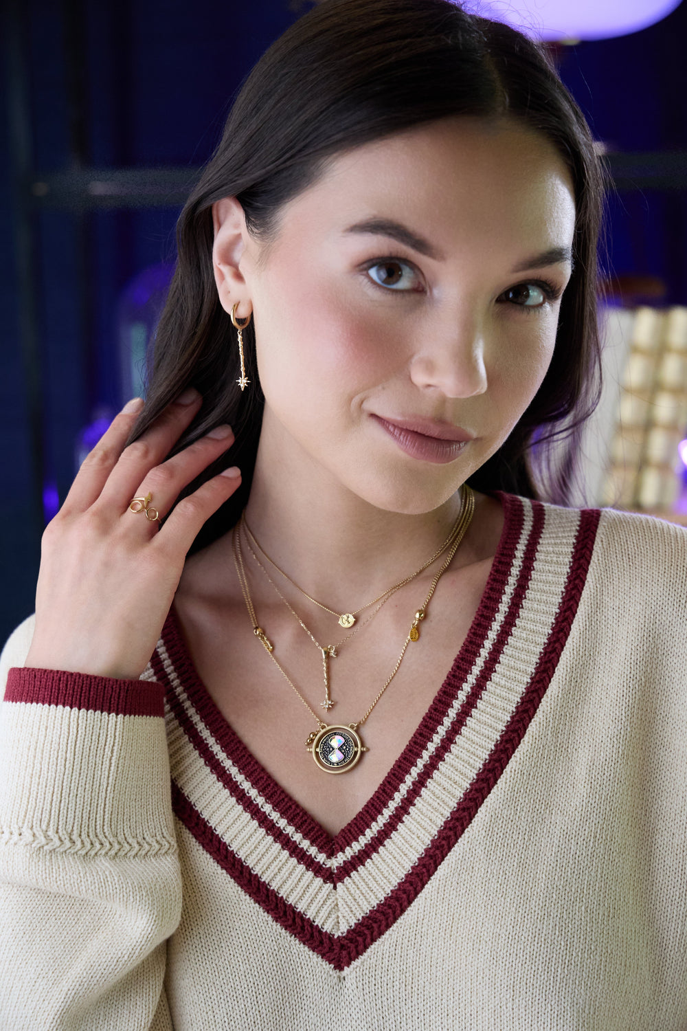 Harry Potter™ Hermione Wand Necklace, Necklaces, $ 78.00, A Moment Of Now™