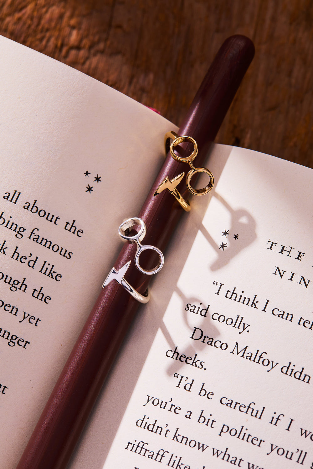 Harry Potter™ Glasses + Scar Ring Wrap, Rings, $ 34.00, A Moment Of Now™