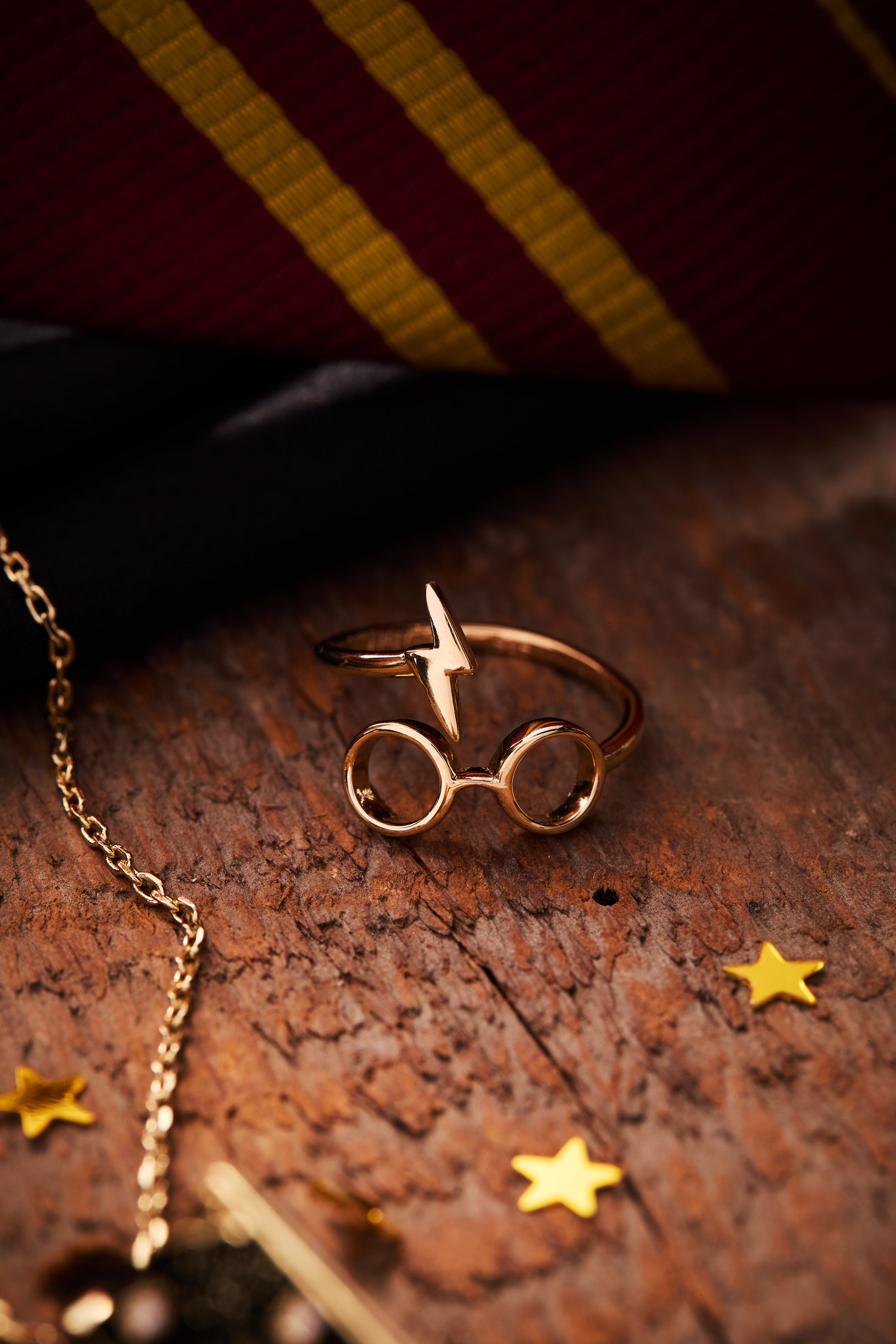 Harry Potter™ Glasses + Scar Ring Wrap, Rings, $ 34.00, A Moment Of Now™