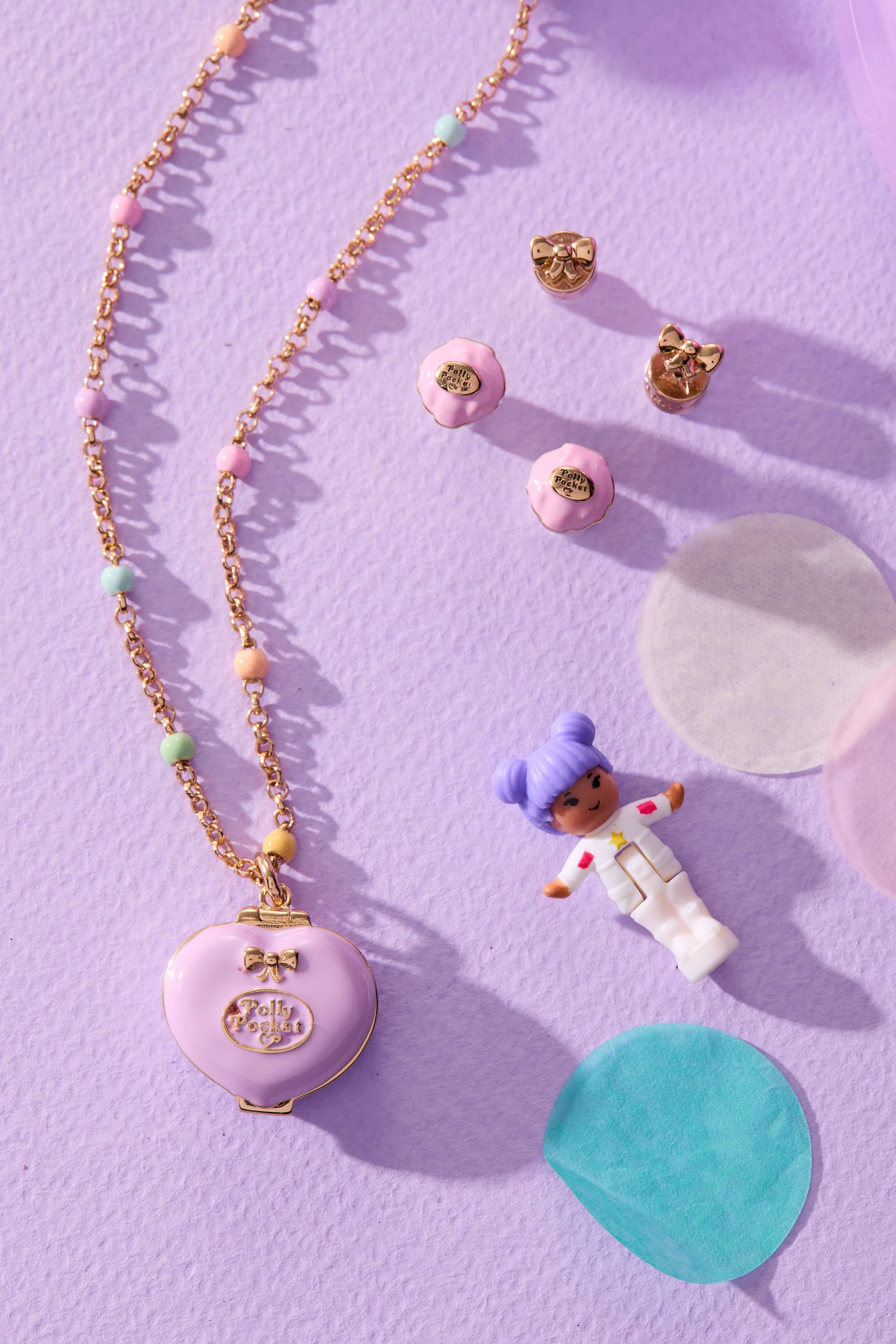 Polly Pocket™ House Locket Necklace, Necklaces, $ 68.00, A Moment Of Now™