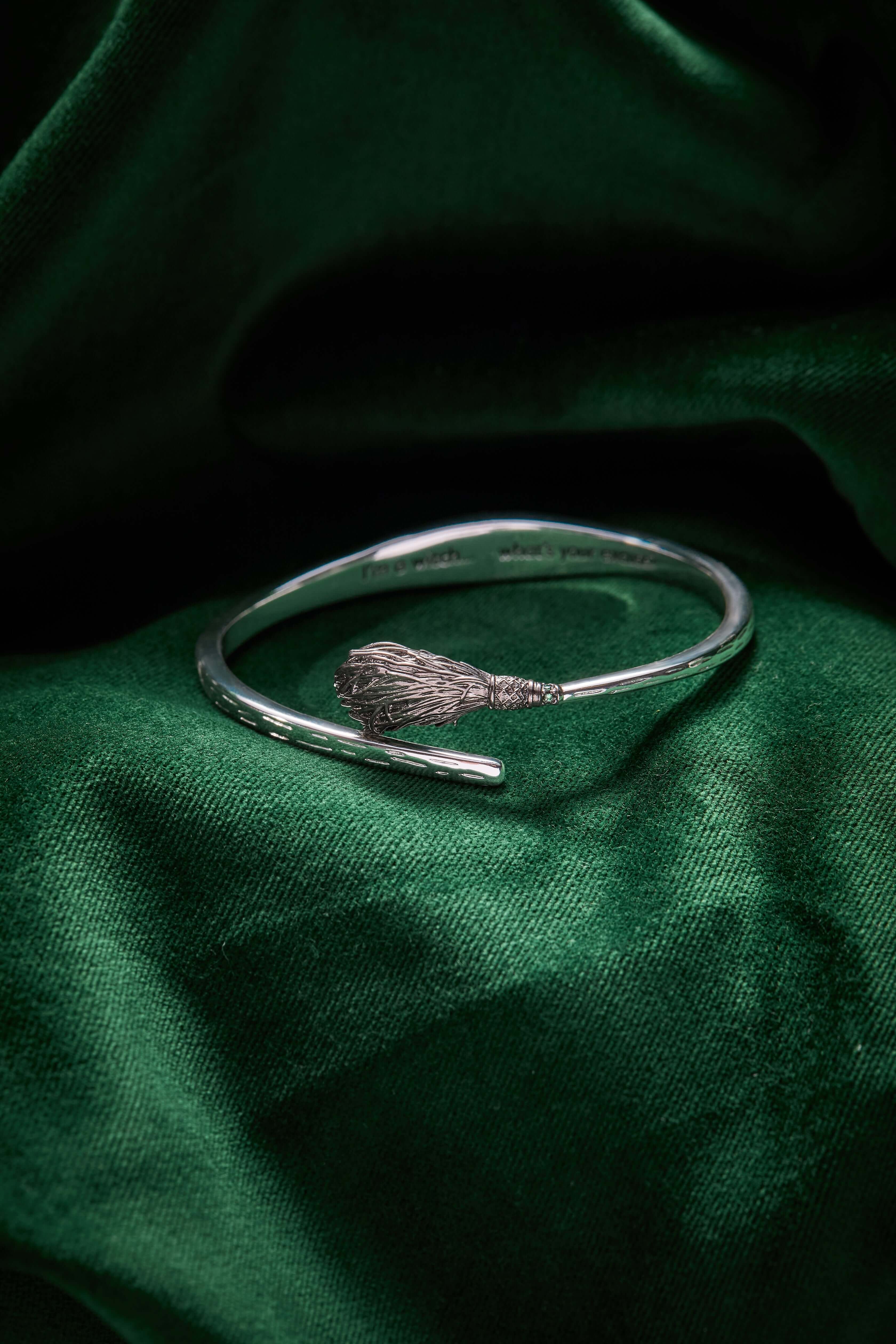 The Wizard of Oz™ Wicked Witch Broom Bypass Cuff, Bracelets, $ 58.00, A Moment Of Now™