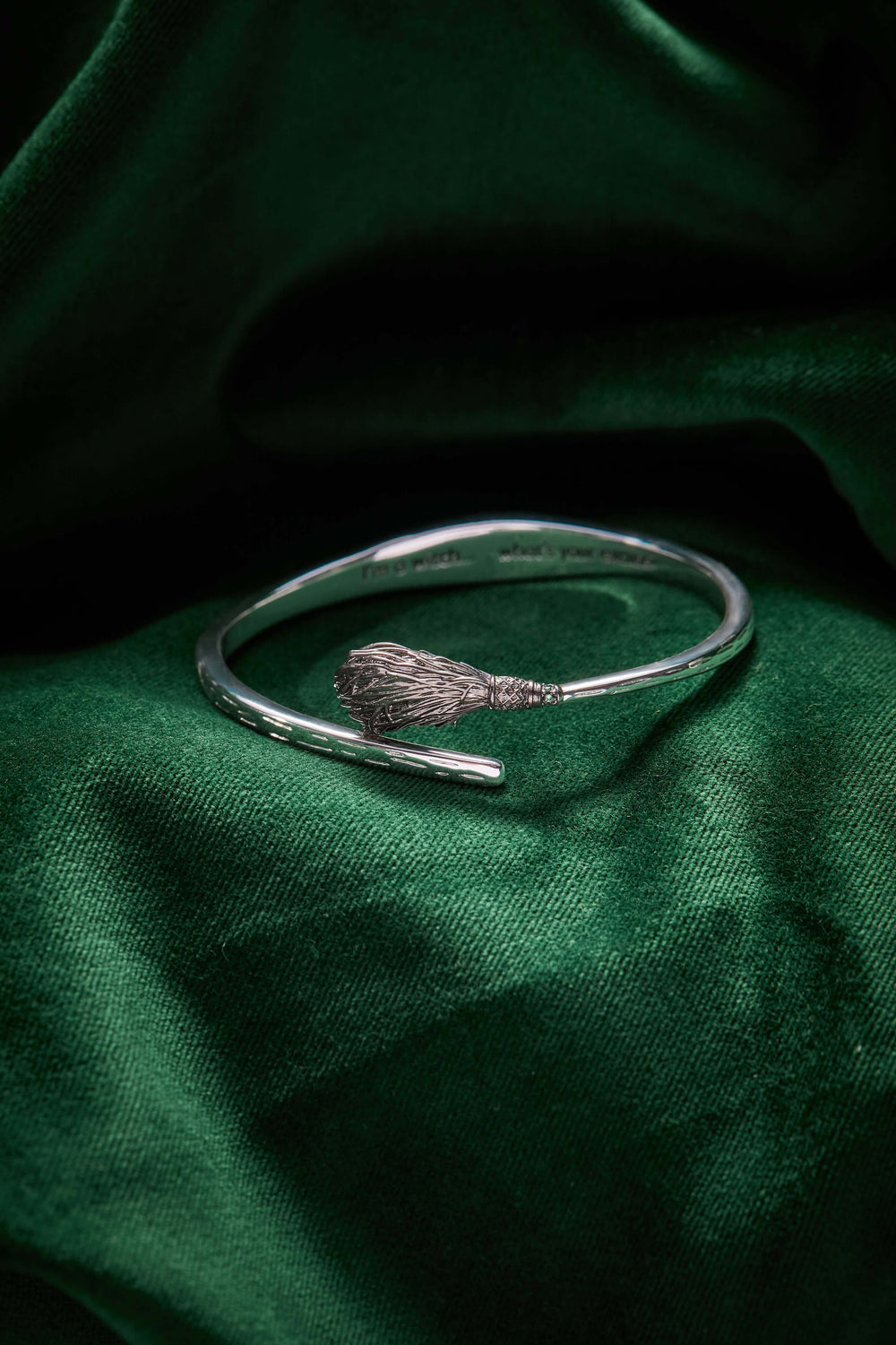 The Wizard of Oz™ Wicked Witch Broom Bypass Cuff, Bracelets, $ 58.00, A Moment Of Now™