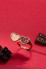 Box of Chocolate Locket Ring, Rings, $ 38.00, A Moment Of Now™