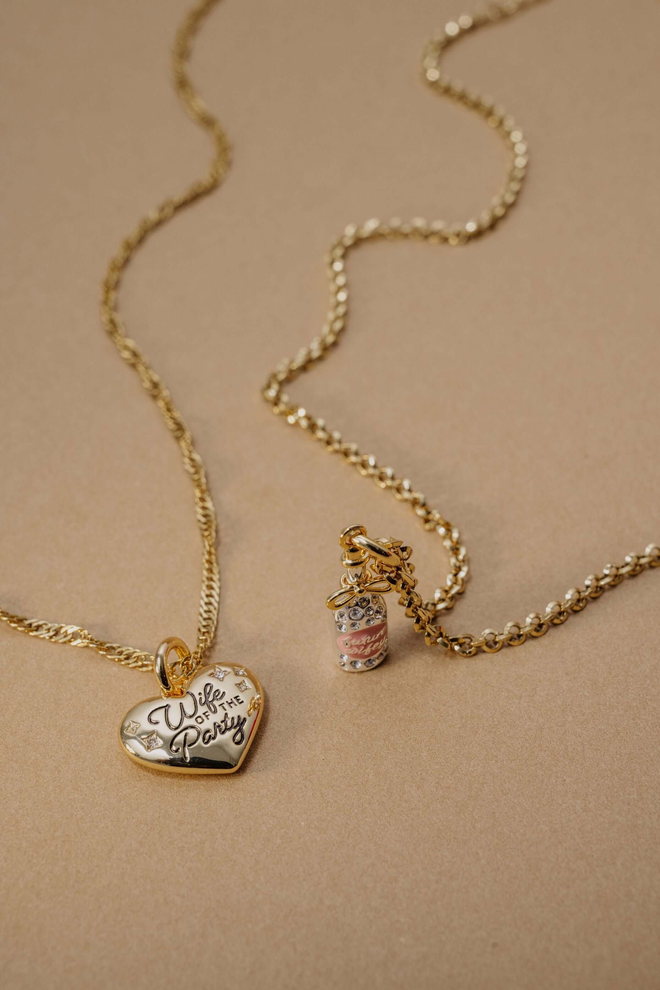 ‘Wife of the Party’ Heart Charm
