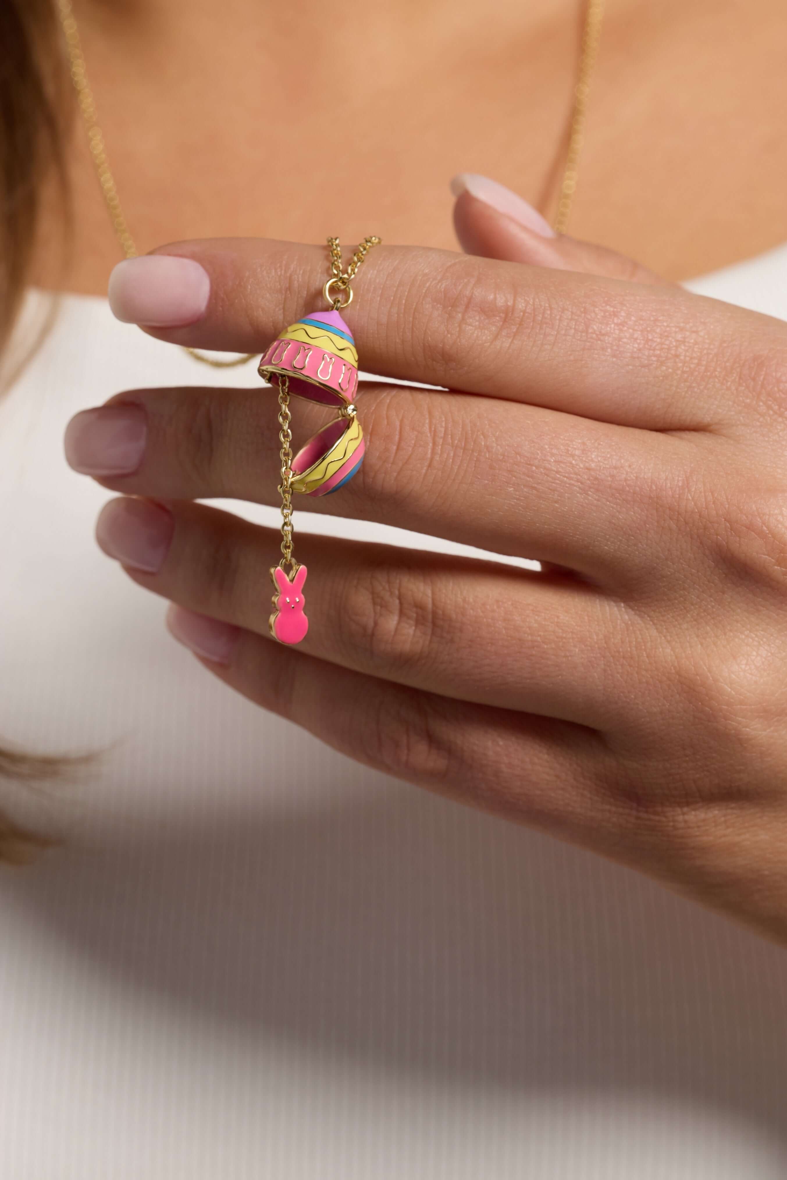 PEEPS® Easter Egg Pendant Necklace