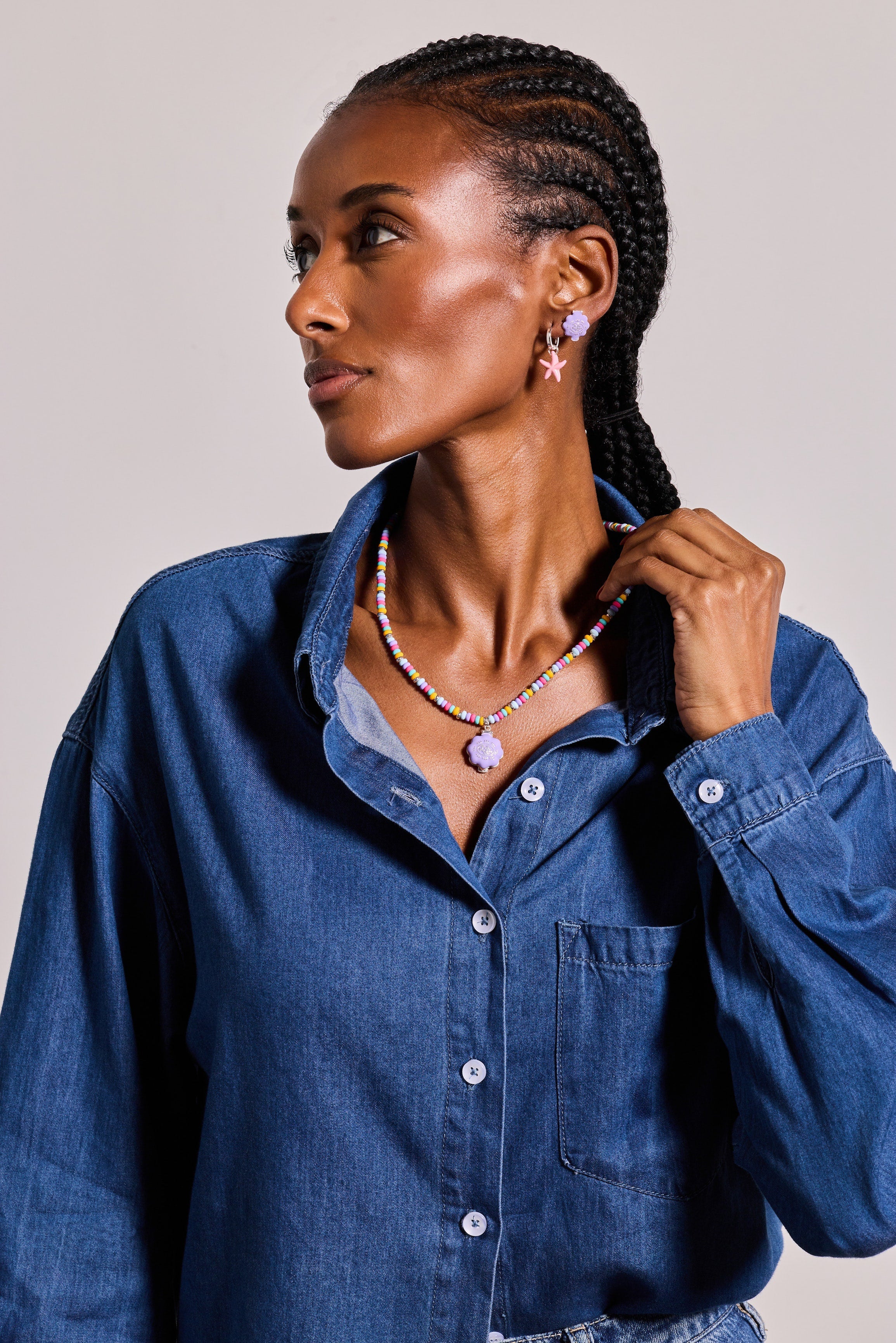 Polly Pocket™ Limited Edition Pool Party Beaded Locket Necklace