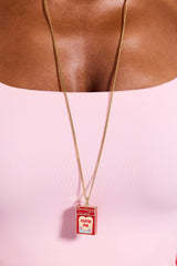 Sweethearts® Box Locket And Heart Charm Necklace