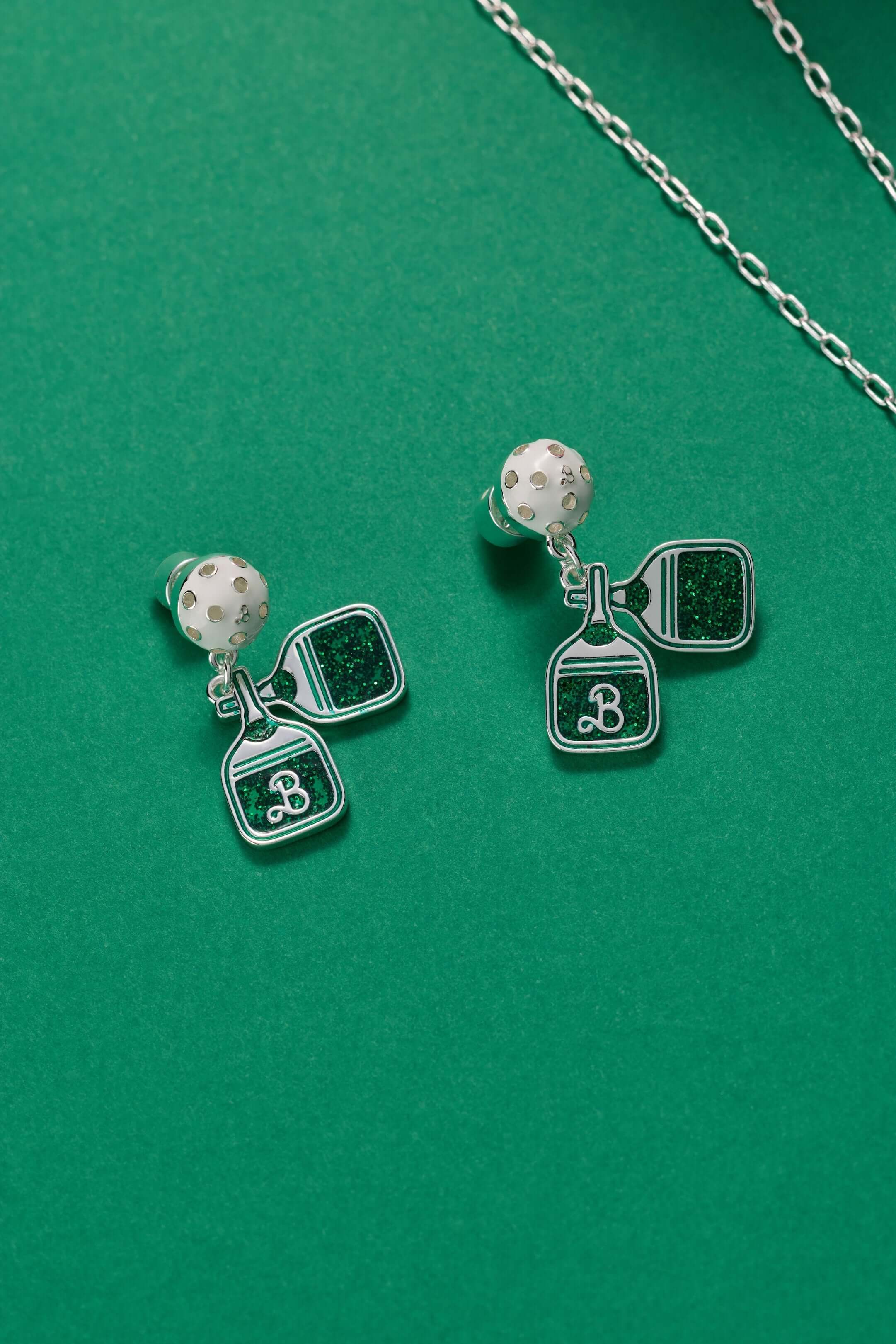 Barbie™ Pickleball Drop Earrings