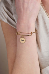 Mom 'Bonded By Love, Connected For Life' Charm Bangle, Bracelets, $ 24.00, A Moment Of Now™