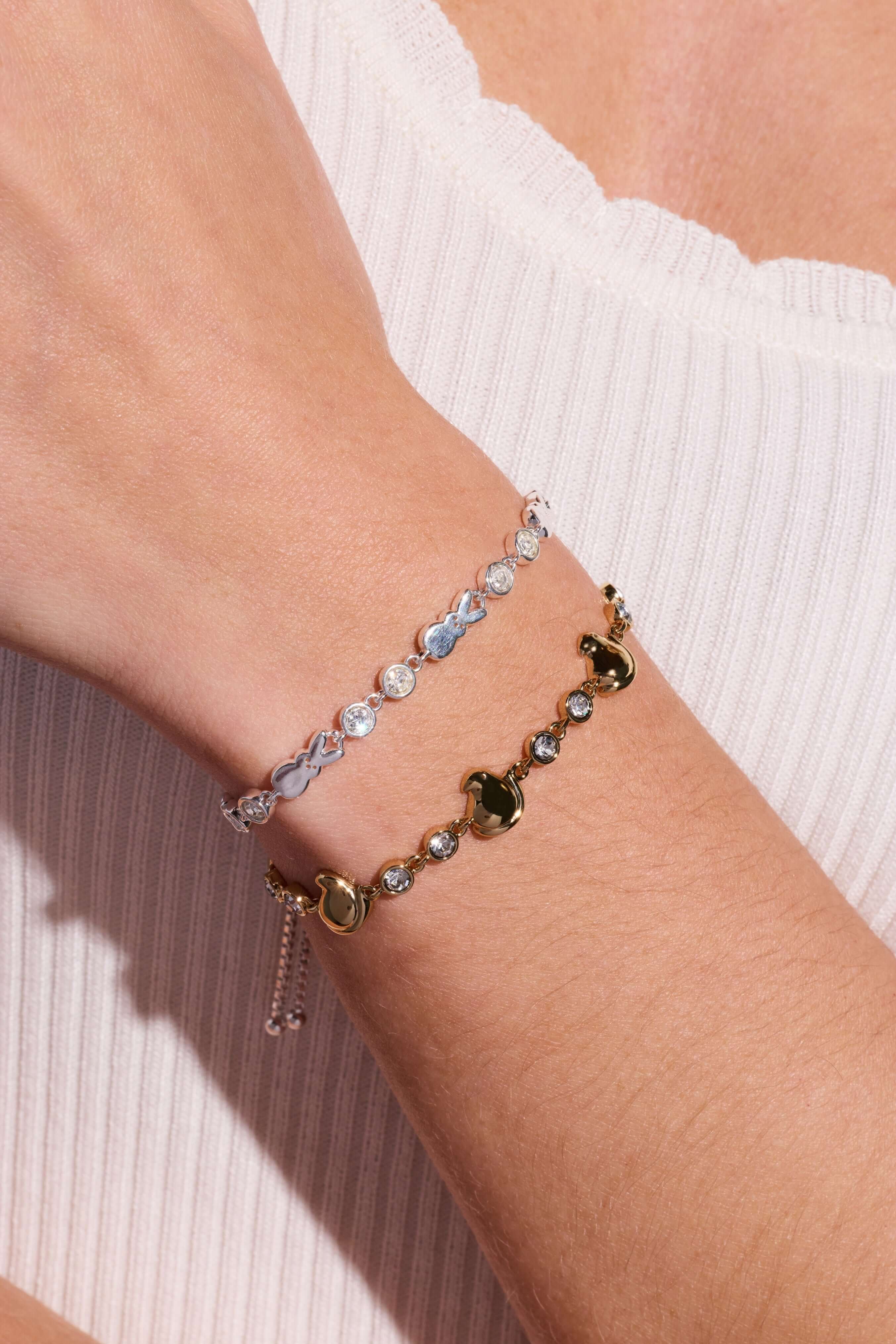 PEEPS® Bunny Bolo Bracelet, Bracelets, $ 48.00, A Moment Of Now™