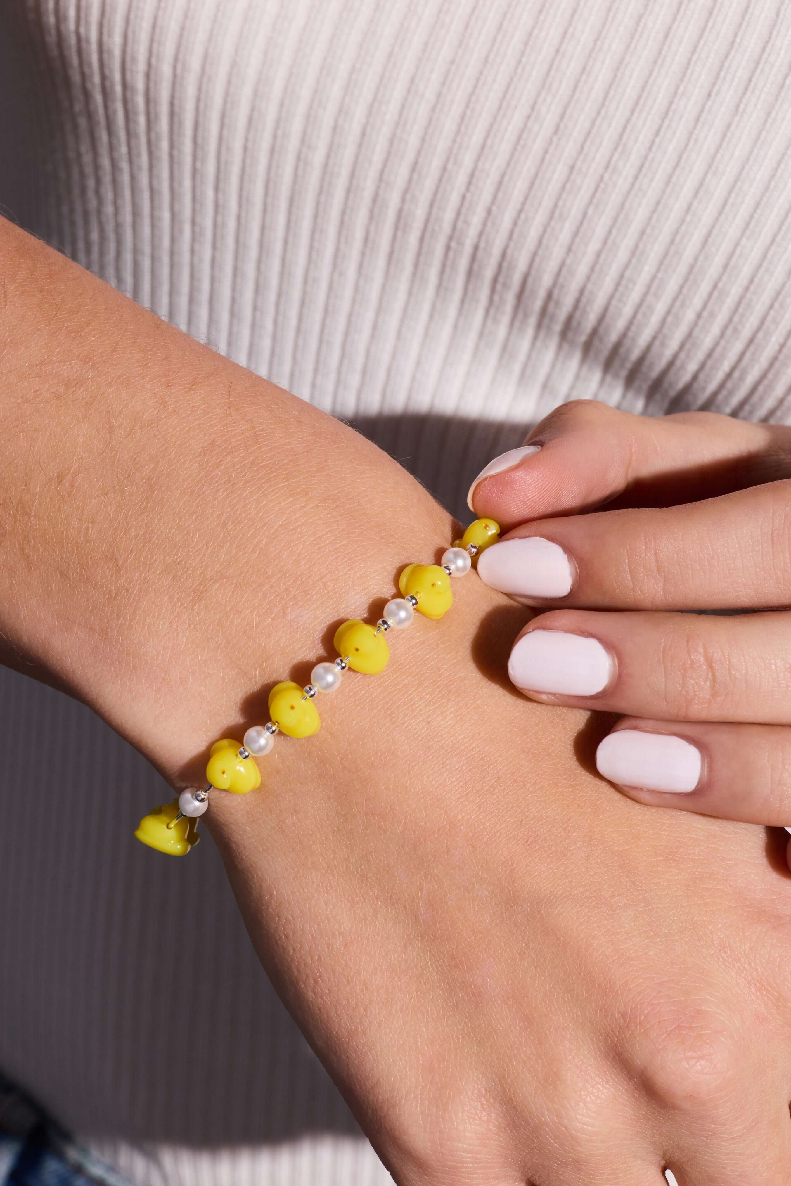 PEEPS® Chick Beaded Bangle, Bracelets, $ 38.00, A Moment Of Now™